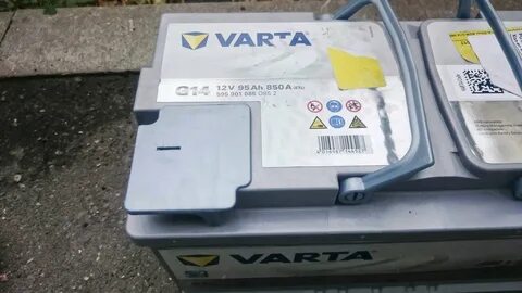 Varta silver agm g14