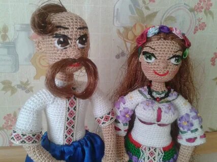 Национальный костюм крючком