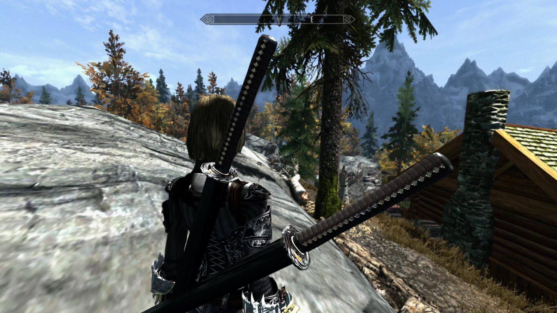 Катана в руке. Моды с катаной. Ведьмак 3 мод мечи на поясе. Skyrim катана йотохатамонба. Fallout 3 катана мод.