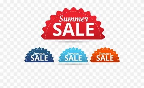 Красный summer sale