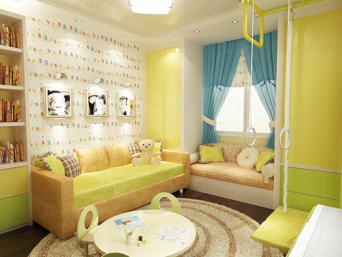 Дизайн интерьера детской комнаты для мальчика - 95 фото Habitaciones infantiles,