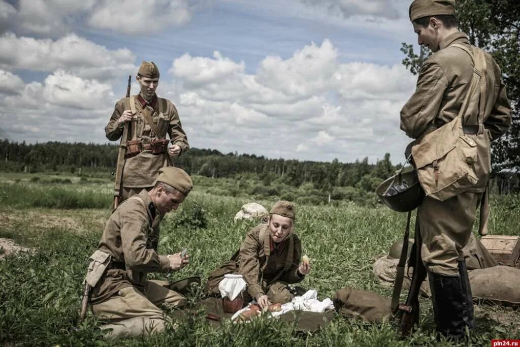 Реконструкция 2013. Линия Сталина фото 1941.