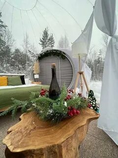 Bubble hotel camp