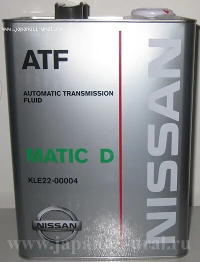 Масло в ниссан патрол. Nissan ATF matic d. Nissan matic Fluid d 4л (kle22-00004). Ниссан матик флюид д. Nissan kle22-00004.