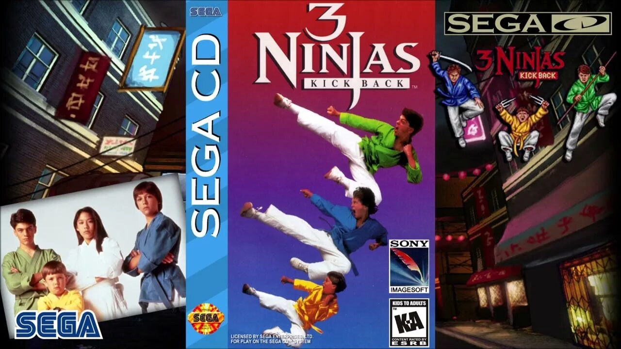 3 Ninjas Kick back. Три ниндзя 3. 3 Ninjas Kick back (игра). Три ниндзя Постер. Саундтрек сега