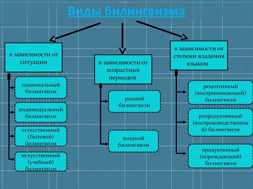 Разный в зависимости от ситуации. Виды билингвизма. Виды билингвизма таблица. Основные типы билингвизма. . Классификация и типы билингвизма.