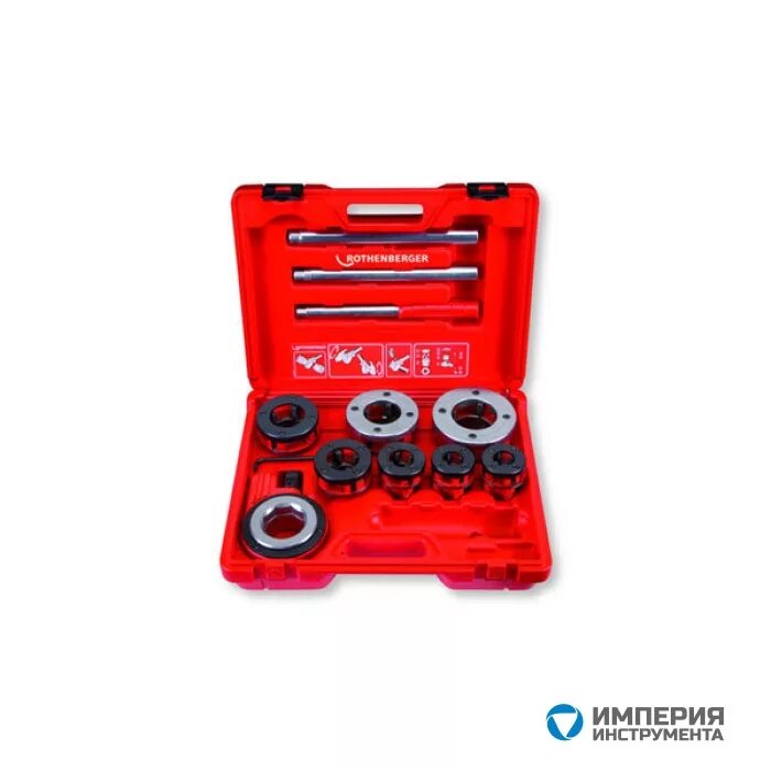 Rothenberger bspt. 1/4" без головок, rtnb-70840. Ручной клупп супер кат bspt 1/2"-1. Клупп ручной 1/2- 2 "супер-кат bsptнабор (головки с трещоткой)rothenberger. 1/4.