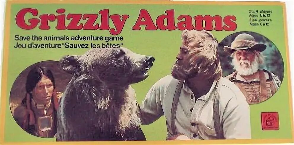 Приключения животных. Grizzly Adams Family. Приключения животных - 1992. Часы Гризли Адамс.