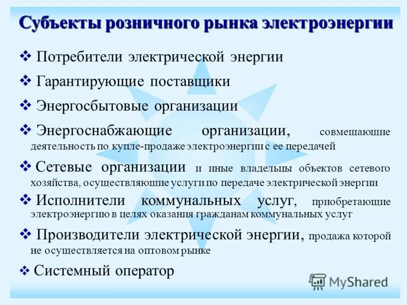 Исполнитель является субъектом. Субъекты розничного рынка электроэнергии. Субъекты розничных рынков это. Субъекты розничных рынков электрической энергии. Потребитель и поставщик электроэнергии.