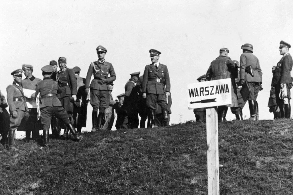 Фашистское нашествие. Вторжение в Польшу 1939 Германия. Польша 1 сентября 1939.