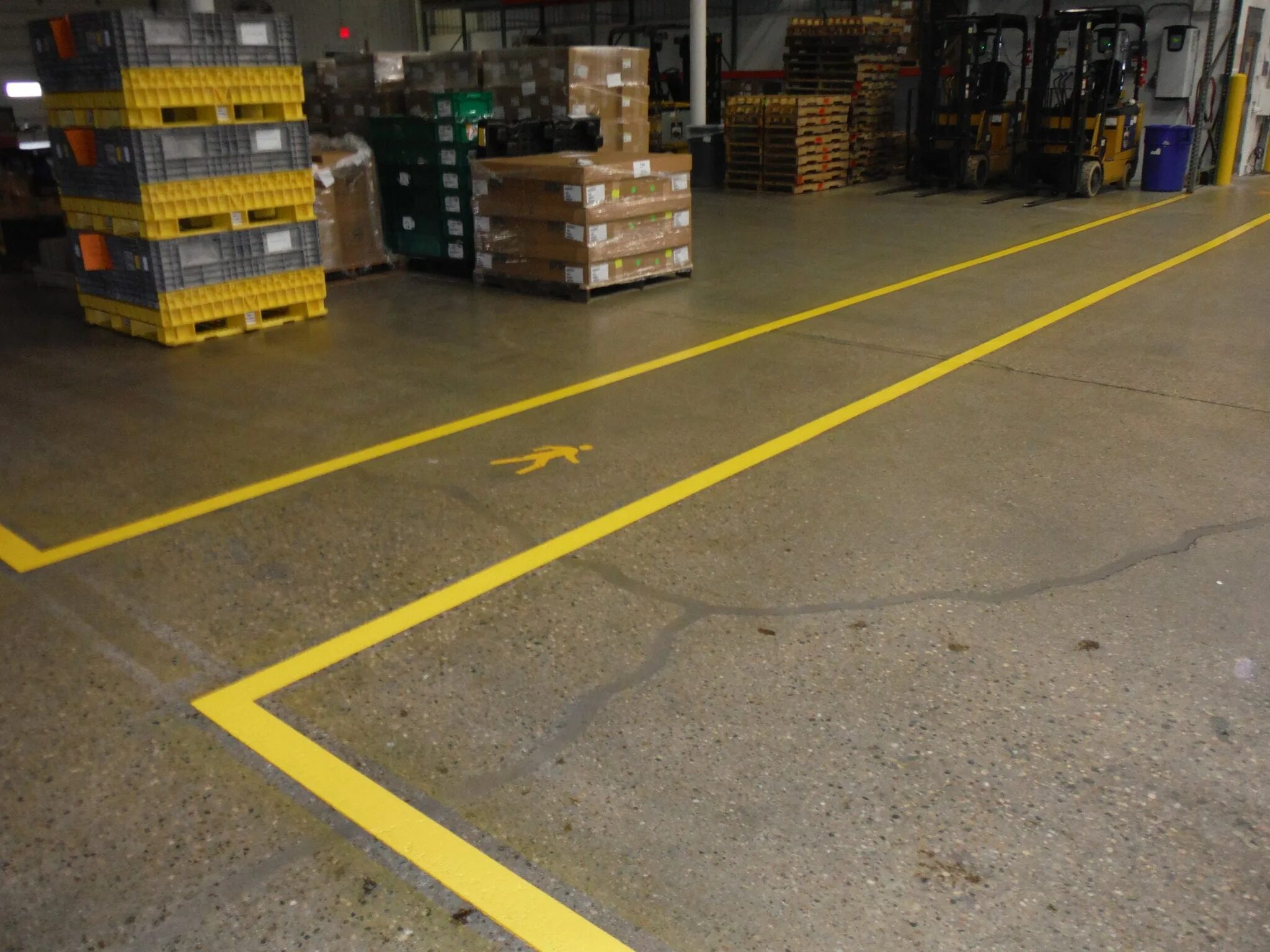 Parking marking. Warehouse marking. Warehouse Floor. Label marking Wallpaper.