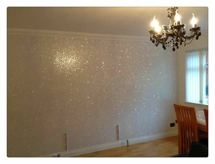 Related image House interior, House design, Glitter paint for walls