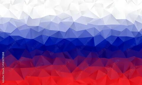 Бело сине красный фон треугольниками