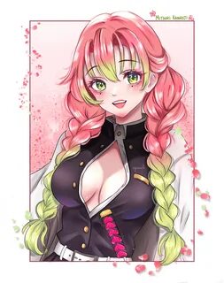 Mitsuri Kanroji Fanart on Behance.