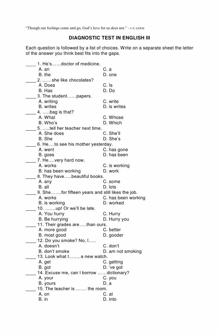 Diagnostic Tests английский язык. Diagnostic Test английский 5. Тест а1 английский. Тест на определение уровня английского. English tests d