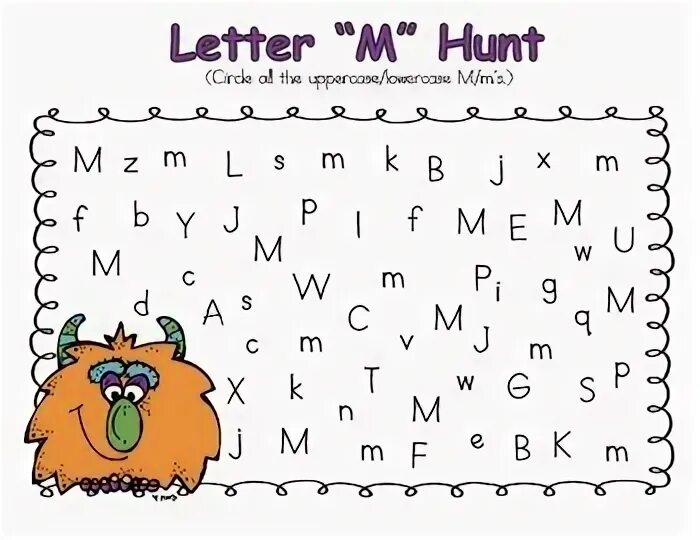 Find letter n. Letter m worksheet. find letter m. letter m for kids. find letter m worksheets for kids.