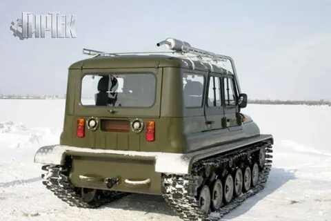 Гусеничный уаз