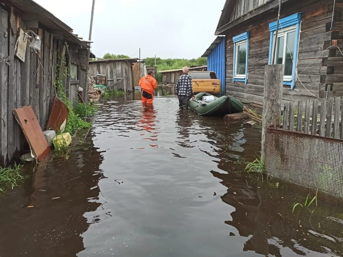 Какую территорию затопило