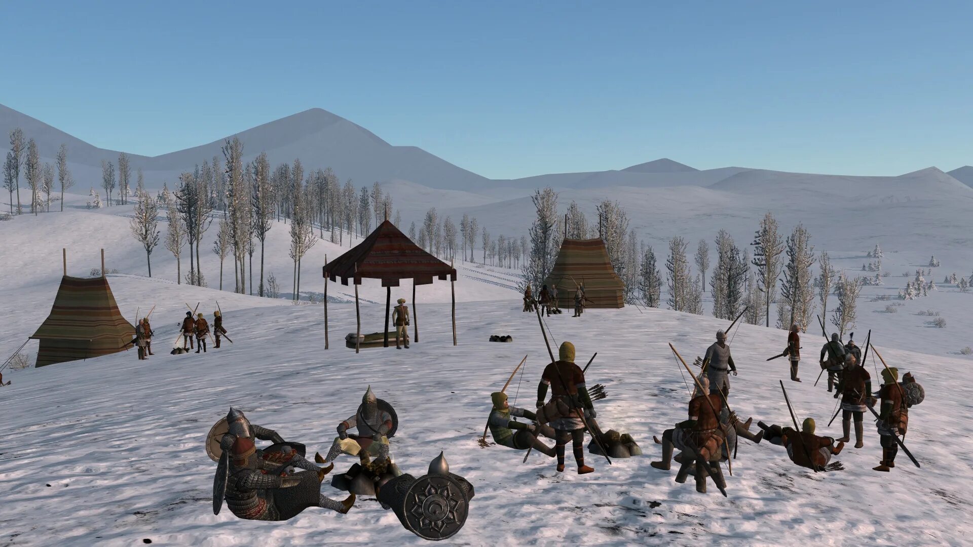 Маунт энд блейд моды. Mount & Blade: Warband. Mount and Blade Warband зима. Snow in the East варбанд. СТРУГИЯ фракции Маунт блейд 2.