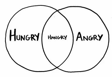 I was hungry but