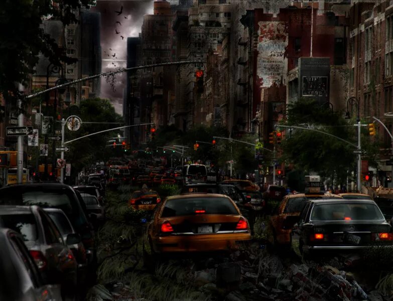 постапокалипсис город. лос анджелес зомби апокалипсис. конец зомби апокалипсиса. разрушенный город. будущее постапокалипсис.