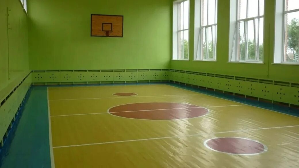 Ремонт спортивной школы. Школьный спортивный зал. Спортивный зал в школе. Красивый спортзал в школе. Цвет стен в спортзале в школе.