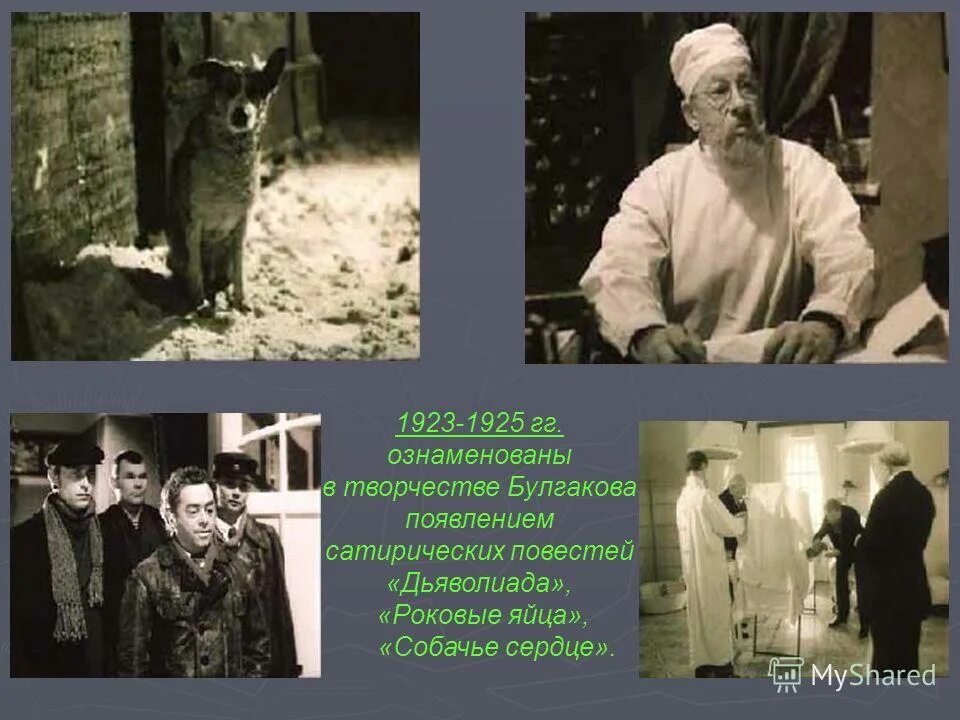 а. булгакова «собачье сердце». собачье сердце булгакова.