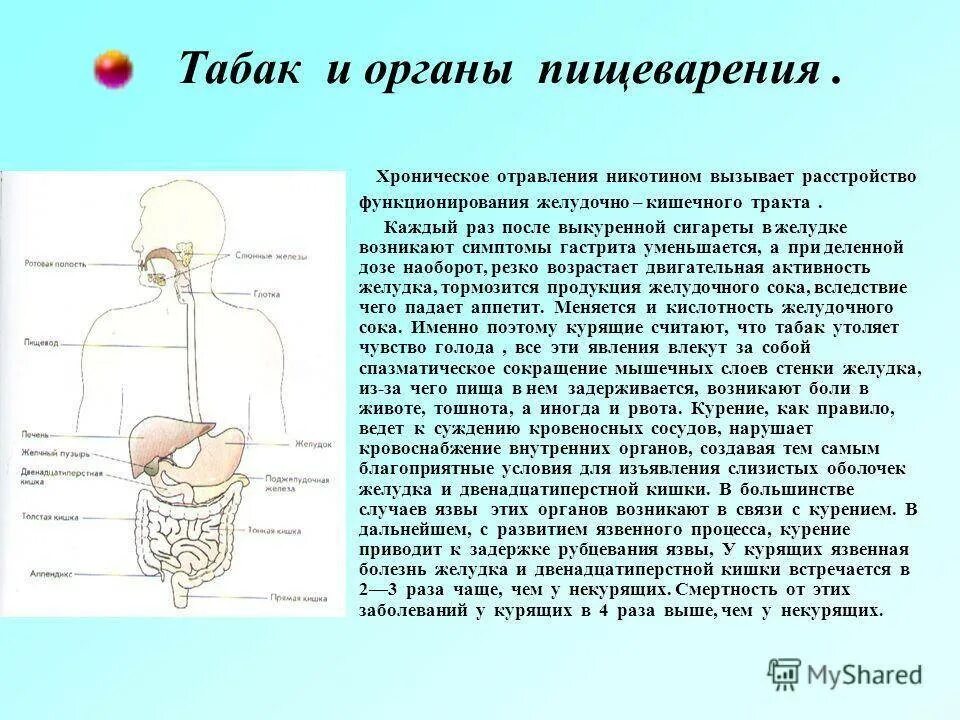 Боли во рту при приеме пищи. Боль в органах пищеварения.