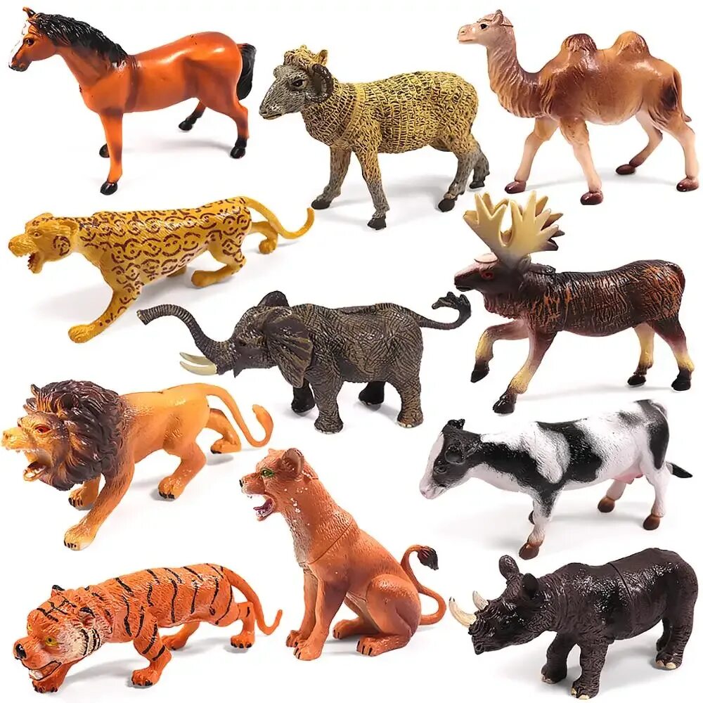 Игрушку animals. Игрушки животные. Набор фигурок животных. Пластиковые игрушки животные. Набор животных для детей.