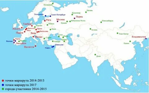 Крупнейшие города евразии