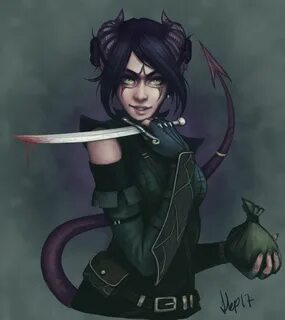 Aery tiefling komi cosplay