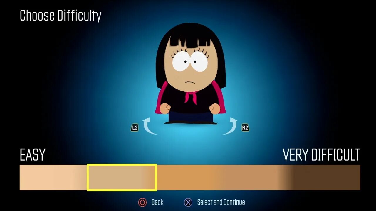Выбор сложности в саус парке. Южный парк уровень сложности. The game are difficult. Гейм журналистика. Nba 2k player creator.