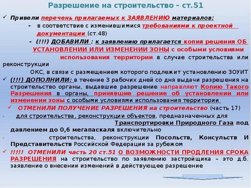 Разрешение на строительство градостроительный кодекс статья 51. Копия заявления прилагается. К заявлению прилагаю. Перечень прилагаю. 51 б статья