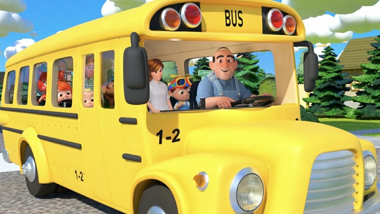 Включи wheels on the bus go round. The wheels on the bus cocomelon. cocomelon автобус. cocomelon school bus. автобус желтый.