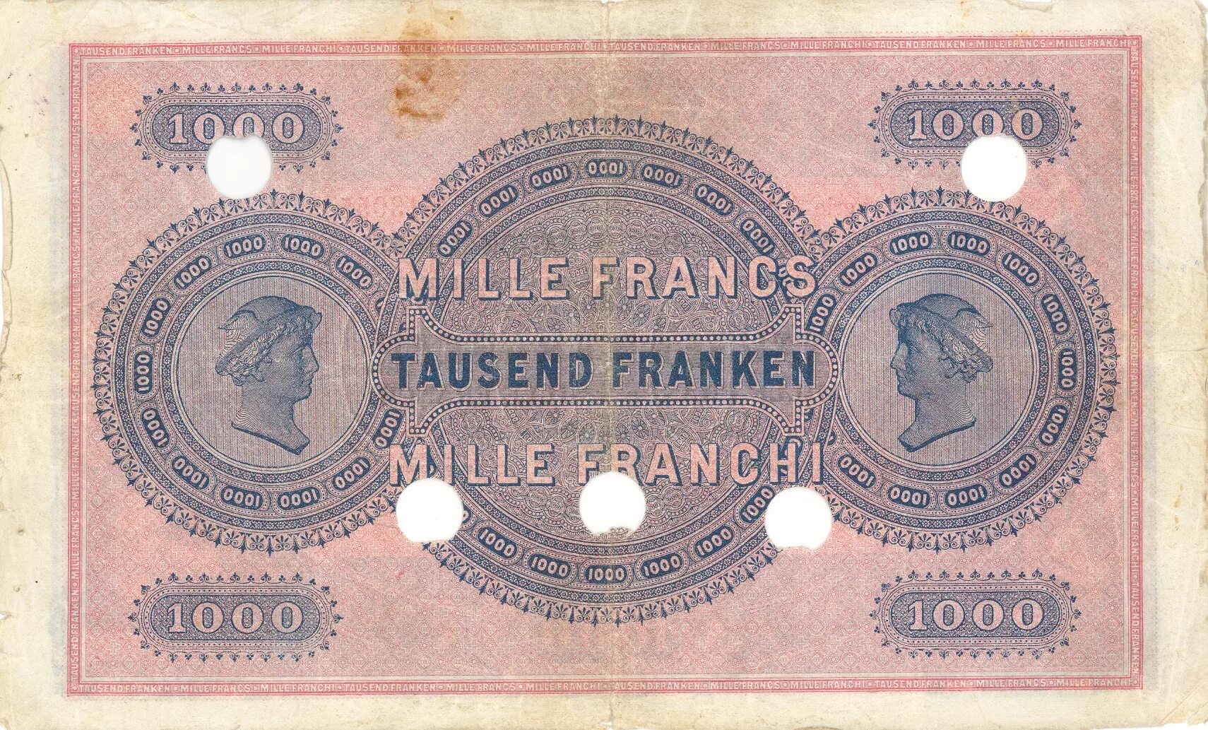 Первые 25 35. Швейцарский Франк 1907. Mille Francs 1000 банкнота. 1000 Швейцарских франков 1907 год. Первые бумажные деньги швейцарской.