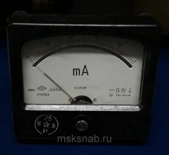 Первые вольтметры