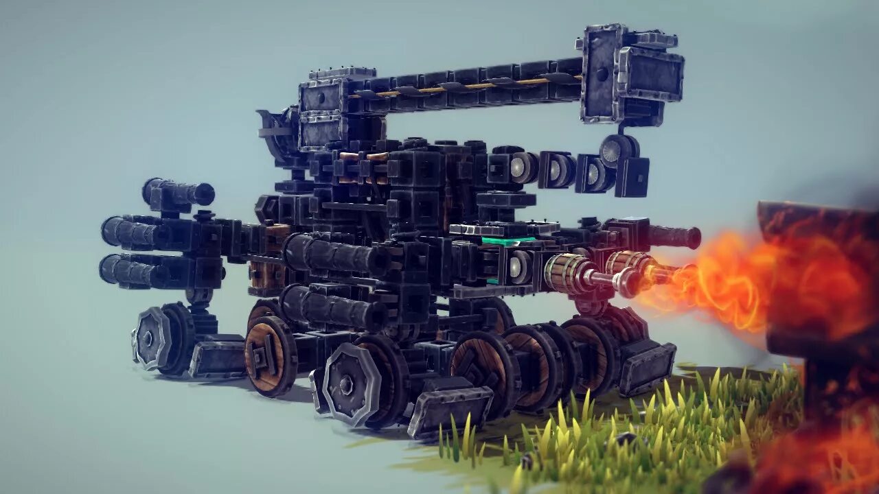 Besiege шасси. Besiege постройки. Besiege Рыцари. Шестеренки Besiege.