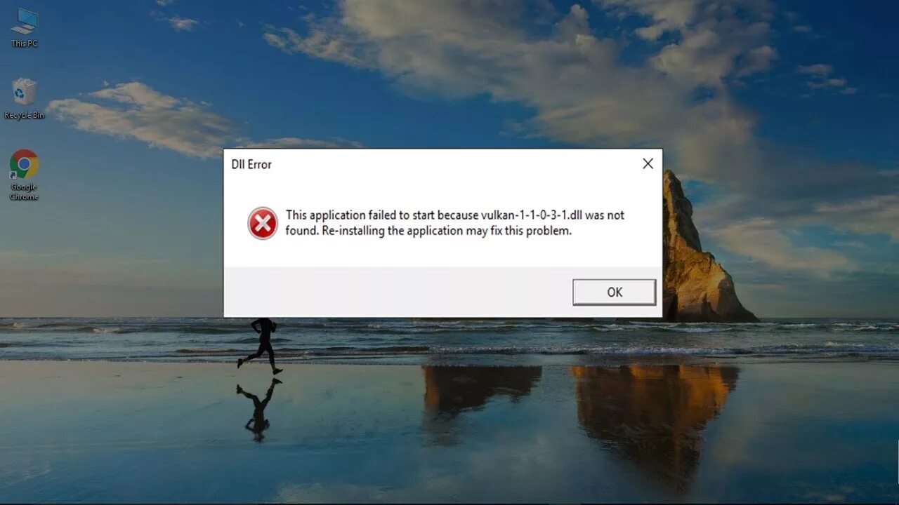 Отсутствует vulkan 1