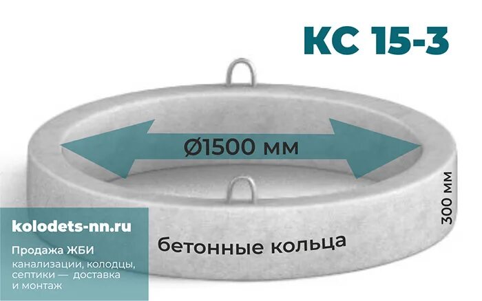 Кольцо бетонное 2000мм. Кольцо стеновое КС 10.3. Вес кольца ЖБИ 1.5. Вес кольца для колодца 1.5 метра бетонного.