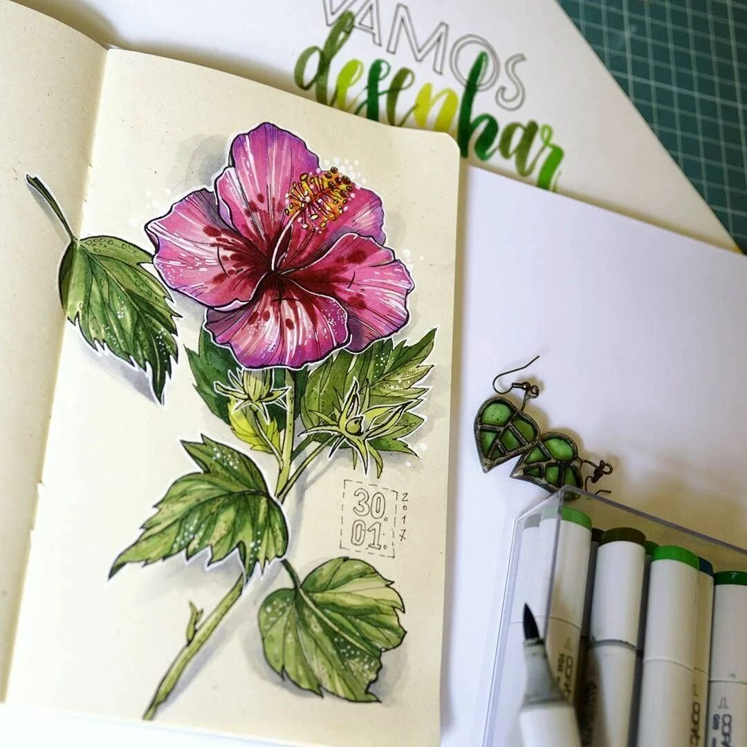 Маркер «цветок». Скетч маркерами магнолия. Цветы фломастерами. Цветы скетчинг маркерами. Маркеры для скетчинг.