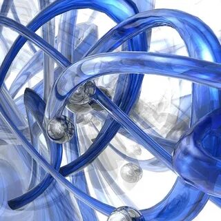 3d blue
