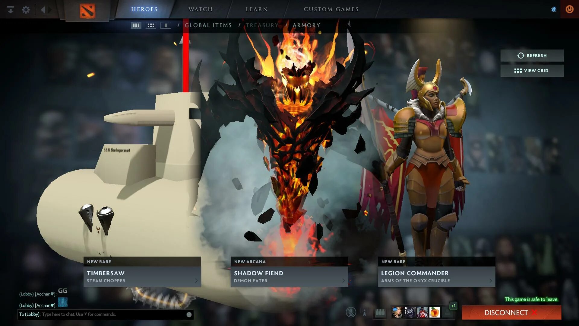 Global items