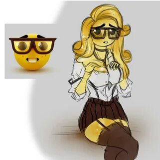 Nerd emoji rule 34