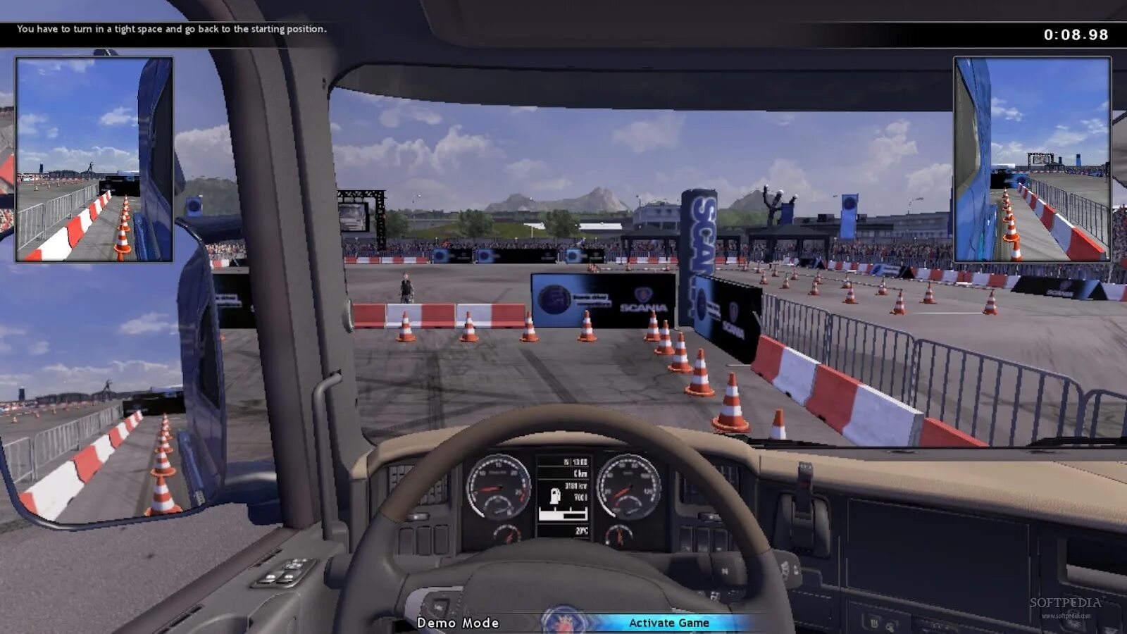 Игра truck driving simulator. Игра Scania Truck Driving Simulator. Скания трак драйвер симулятор. Скания драйвинг симулятор 2. Игра Скания трек драйвинг симулятор.