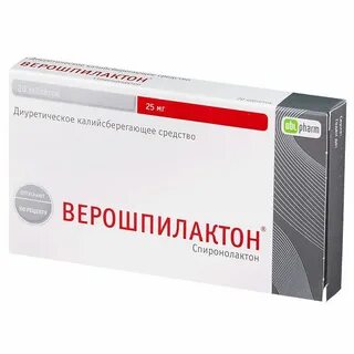 Спиронолактон торговое название