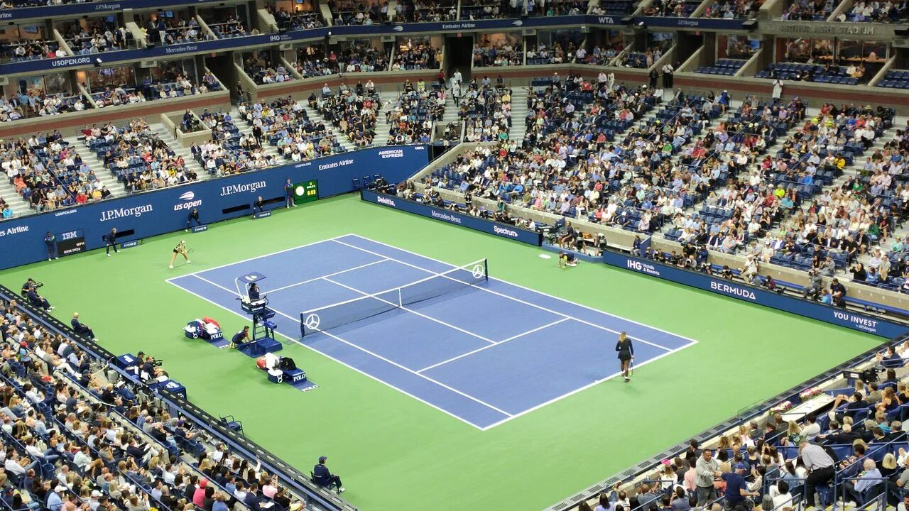 Юс опен шнайдер пегула. Us open корт. теннис американ опен. us open теннис. юс опен 2025.