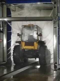 Автоматическая грузовая мойка