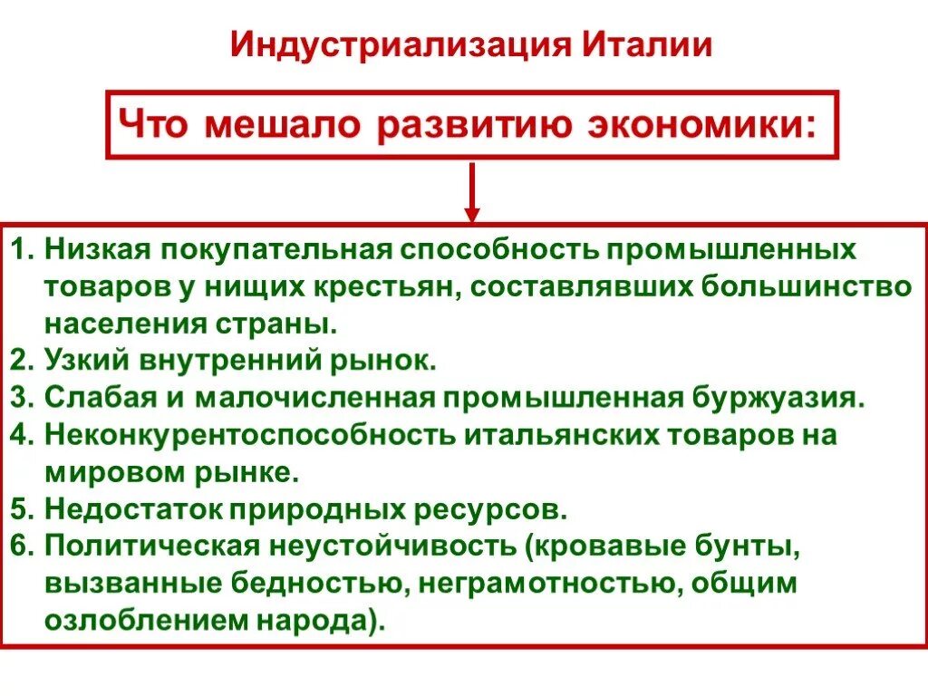 Италия время реформ и колониальных захватов. Индустриализация. Экономика Италии 19 века. Италия время реформ и колониальных захватов экономика.