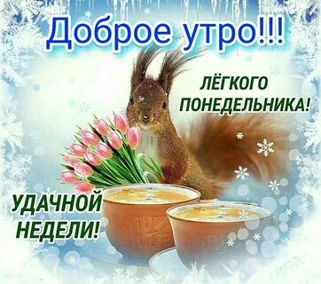 Доброе утро последней недели