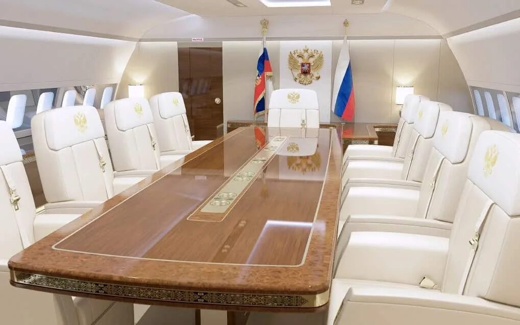 Борт 1 какой самолет. Президентский самолет путина ил-96. самолет путина ил 96 внутри. ил-96 салон президента. ил 96 салон президента самолёт.